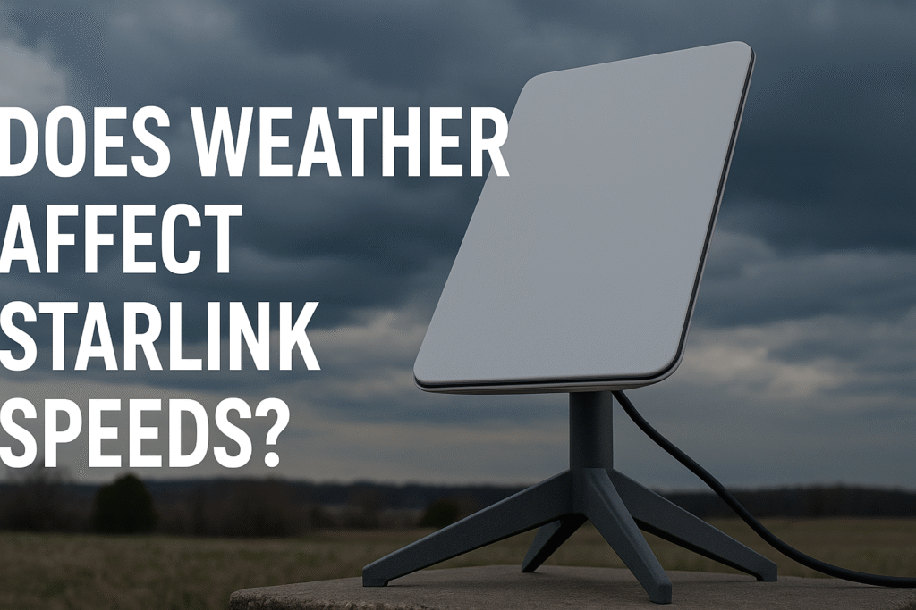 Does Weather Affect Starlink Speeds?